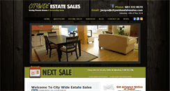 Desktop Screenshot of citywideestatesales.com